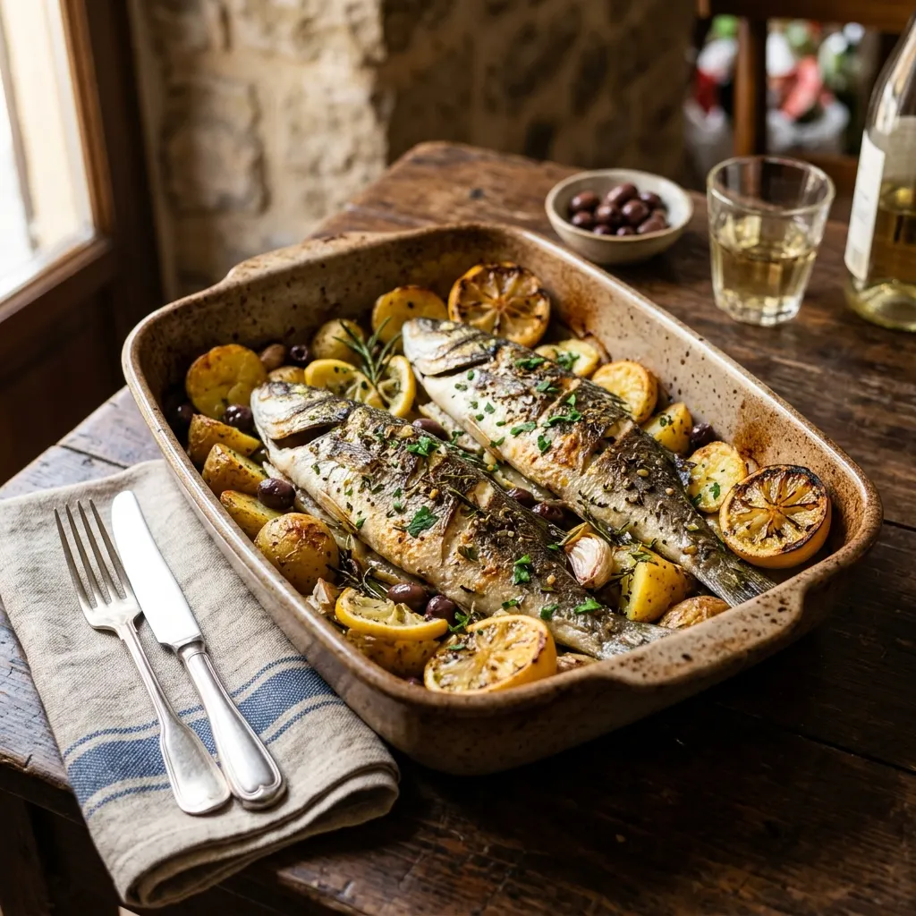 Branzino al forno